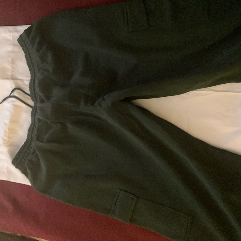 Dark Green Jogger Pants